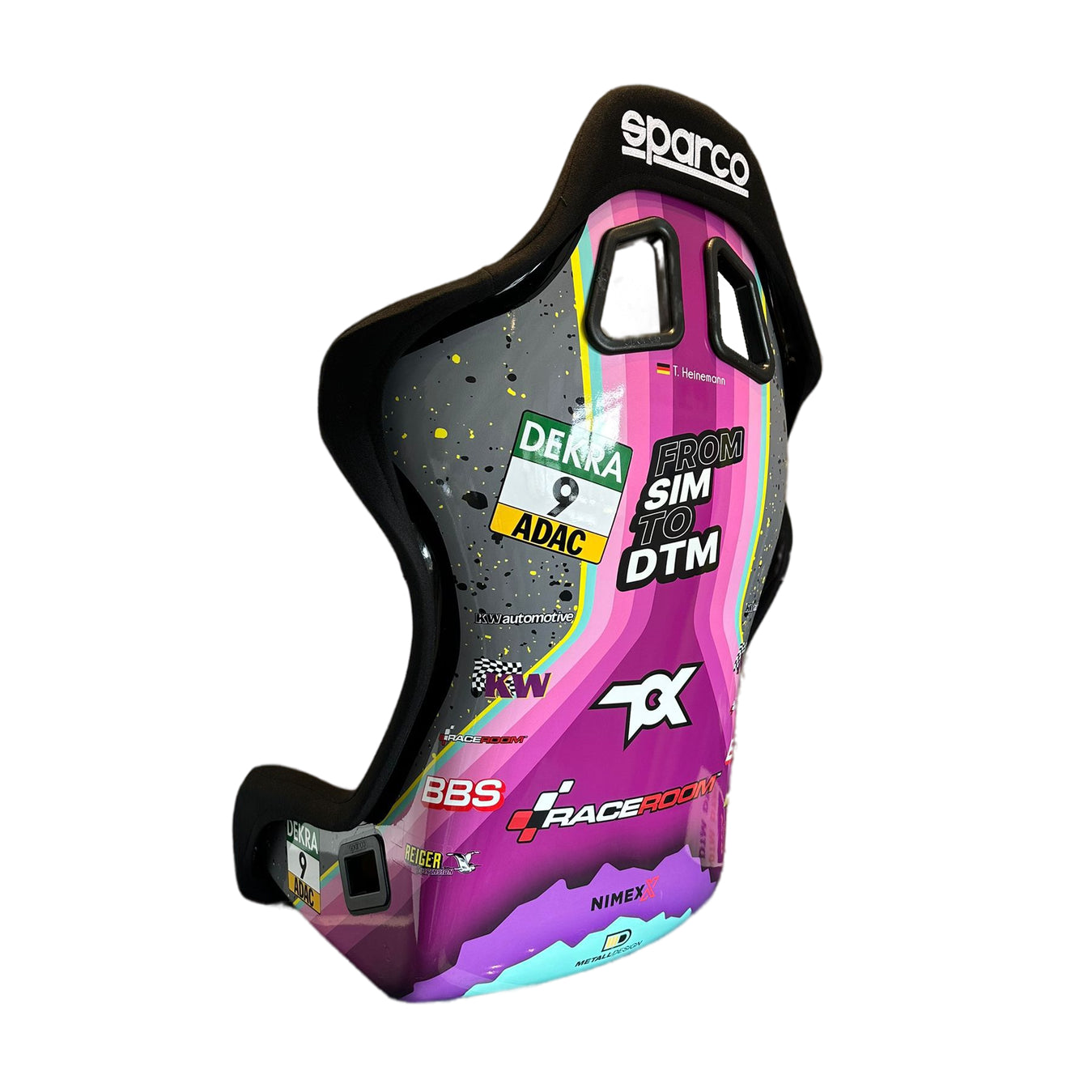 Design Folierung "From Sim to DTM" für Sparco Grid Q