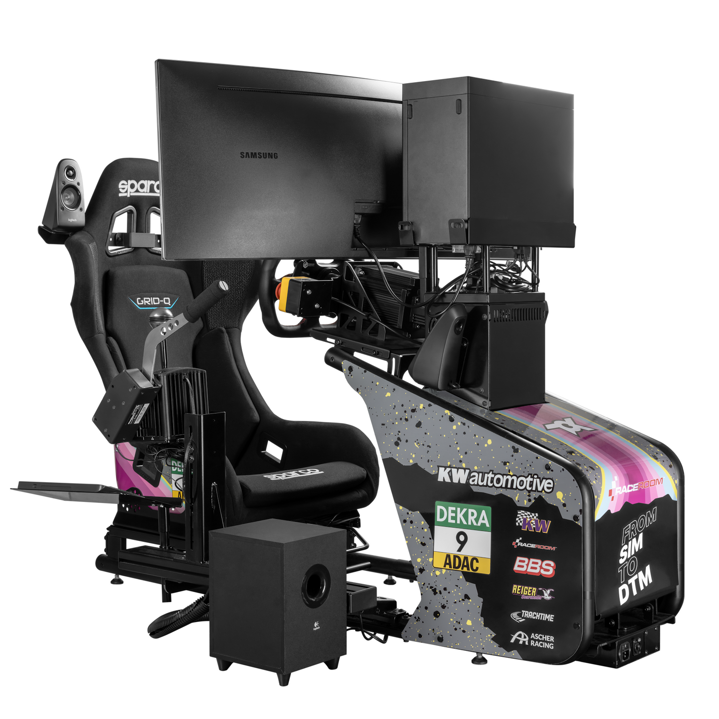 TrackTime Race Rig Simulator From Sim to DTM Edition