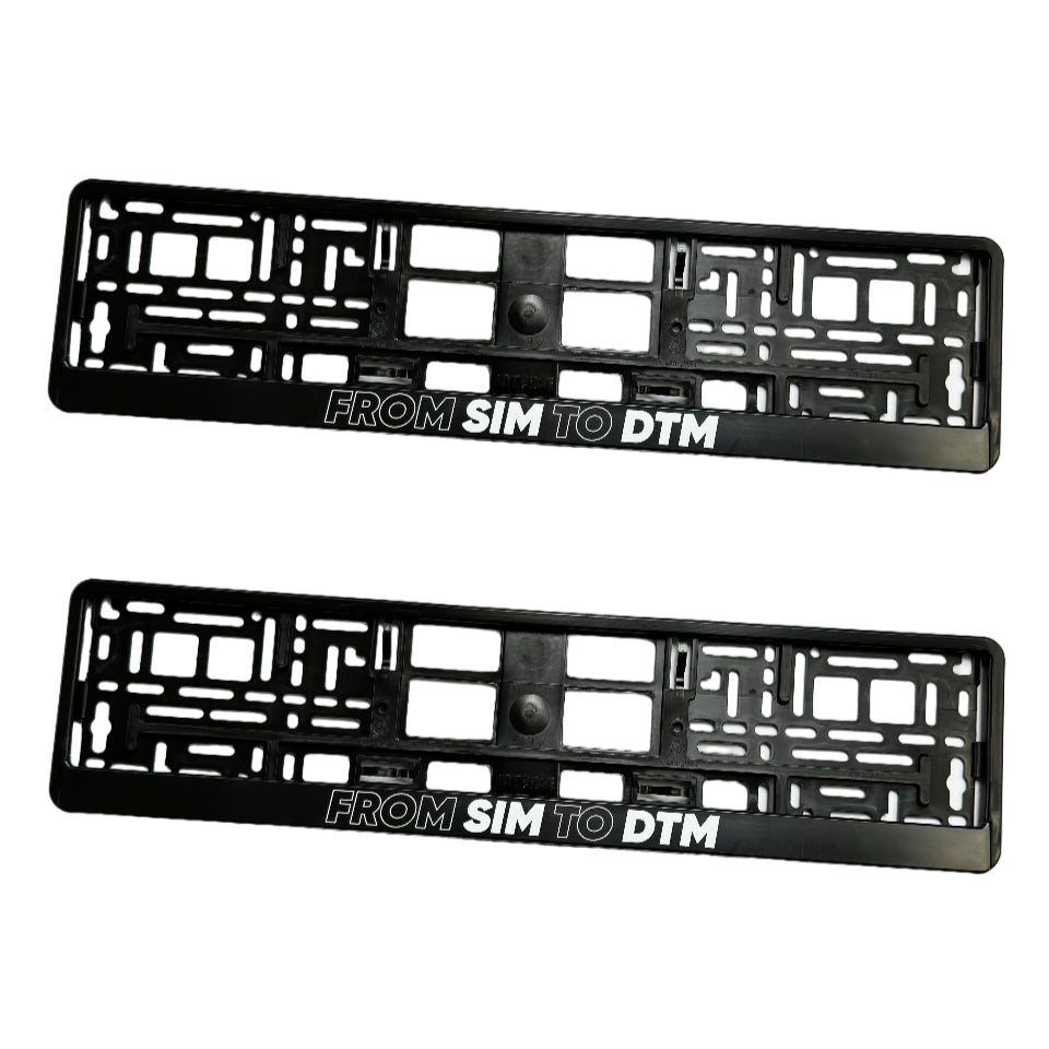Kennzeichenhalter From Sim to DTM