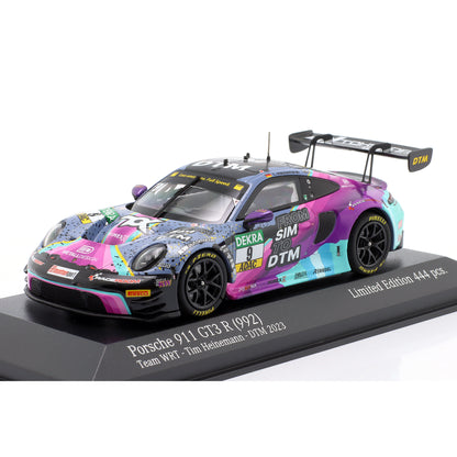 Modellauto Porsche 911 GT3 R (992) From Sim to DTM #9 DTM 2023 Toksport WRT 1:43 Minichamps