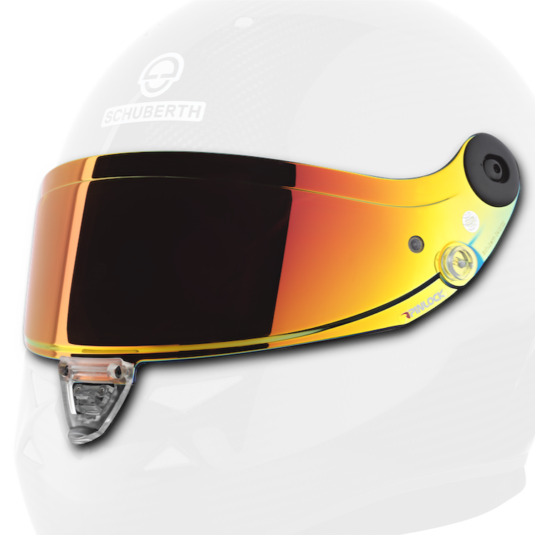 Schuberth Helmvisier Pinlock 120 für SCHUBERTH Helme SP1, SF4, SF3, SK1 dark smoked