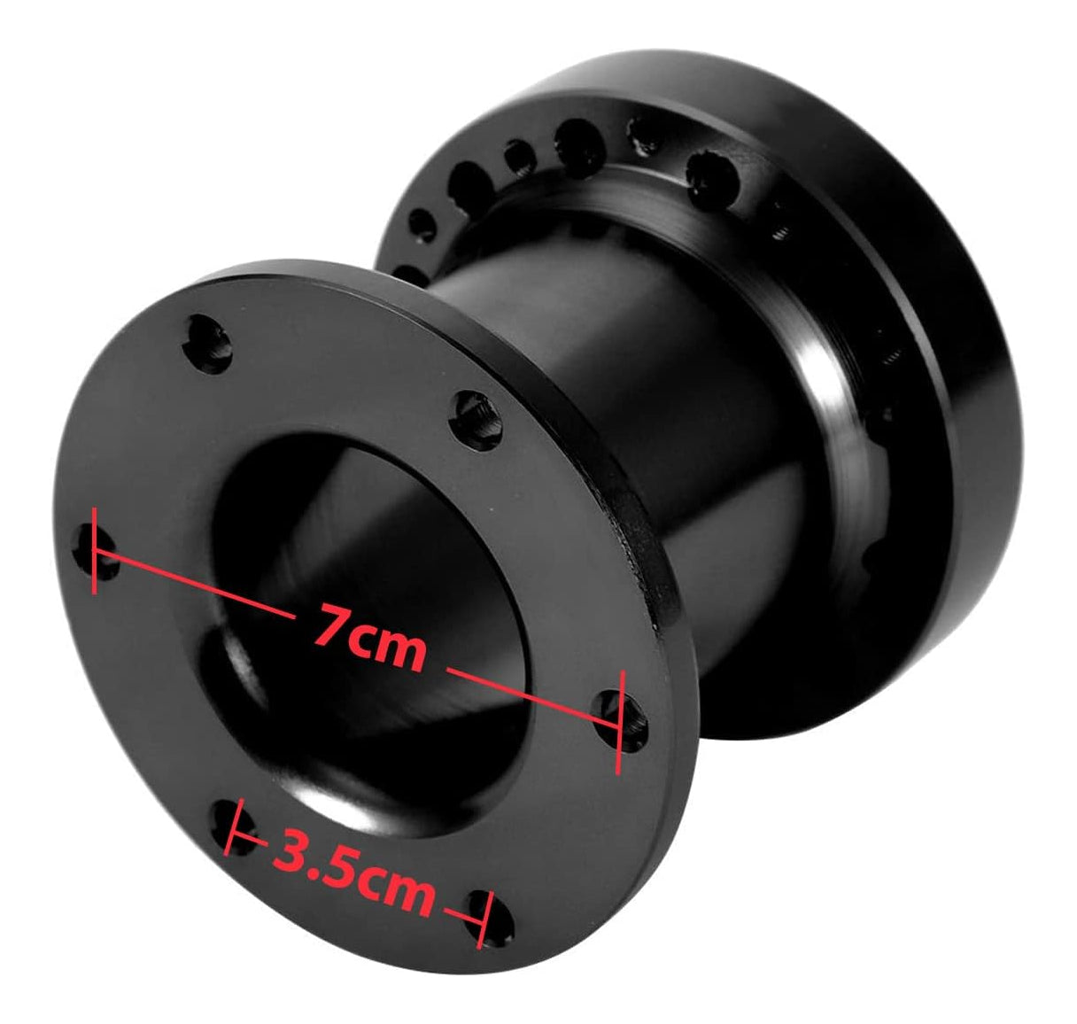 SimRacing Lenkradnabe 76mm Universal Spacer