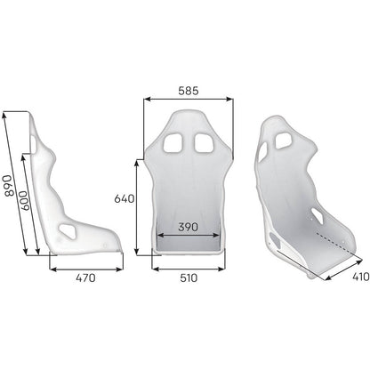 OMP TRS-E SimRacing Sitz