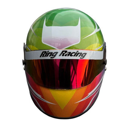 Mini Helm Carbon Sophia Menzenbach Nürburgring Langstrecken-Serie 2024 Maßstab 1:2