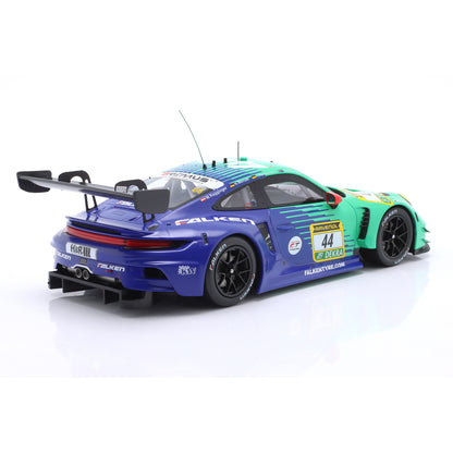 Vorbestellung - Modellauto Porsche 911 GT3 R (992) Falken #44 24h Nürburgring 2024 Ixo Maßstab 1:18