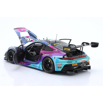 Modellauto Porsche 911 GT3 R (992) From Sim to DTM #9 DTM 2023 Toksport WRT 1:18 Minichamps