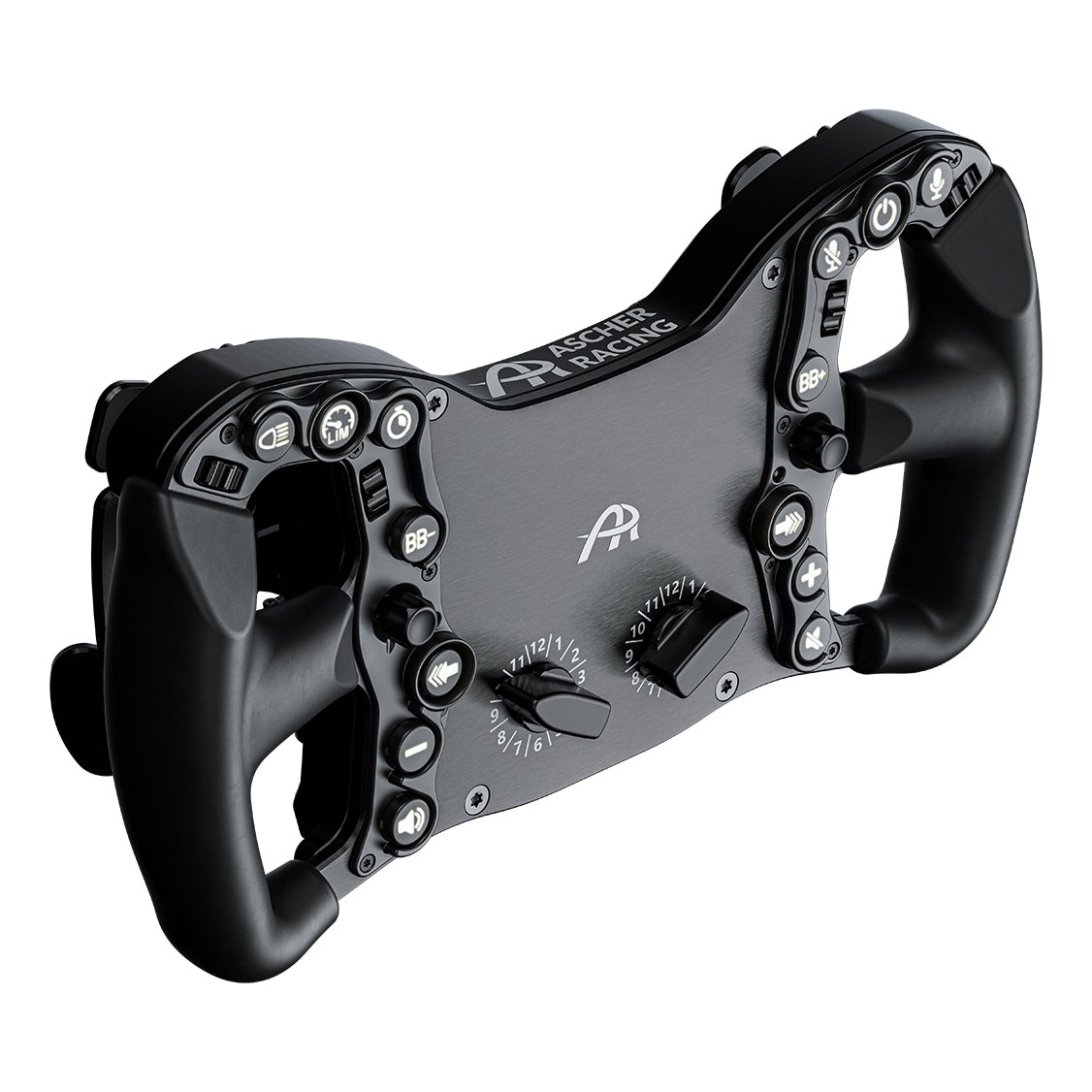 Ascher Racing PRO Black Edition SimRacing Lenkrad