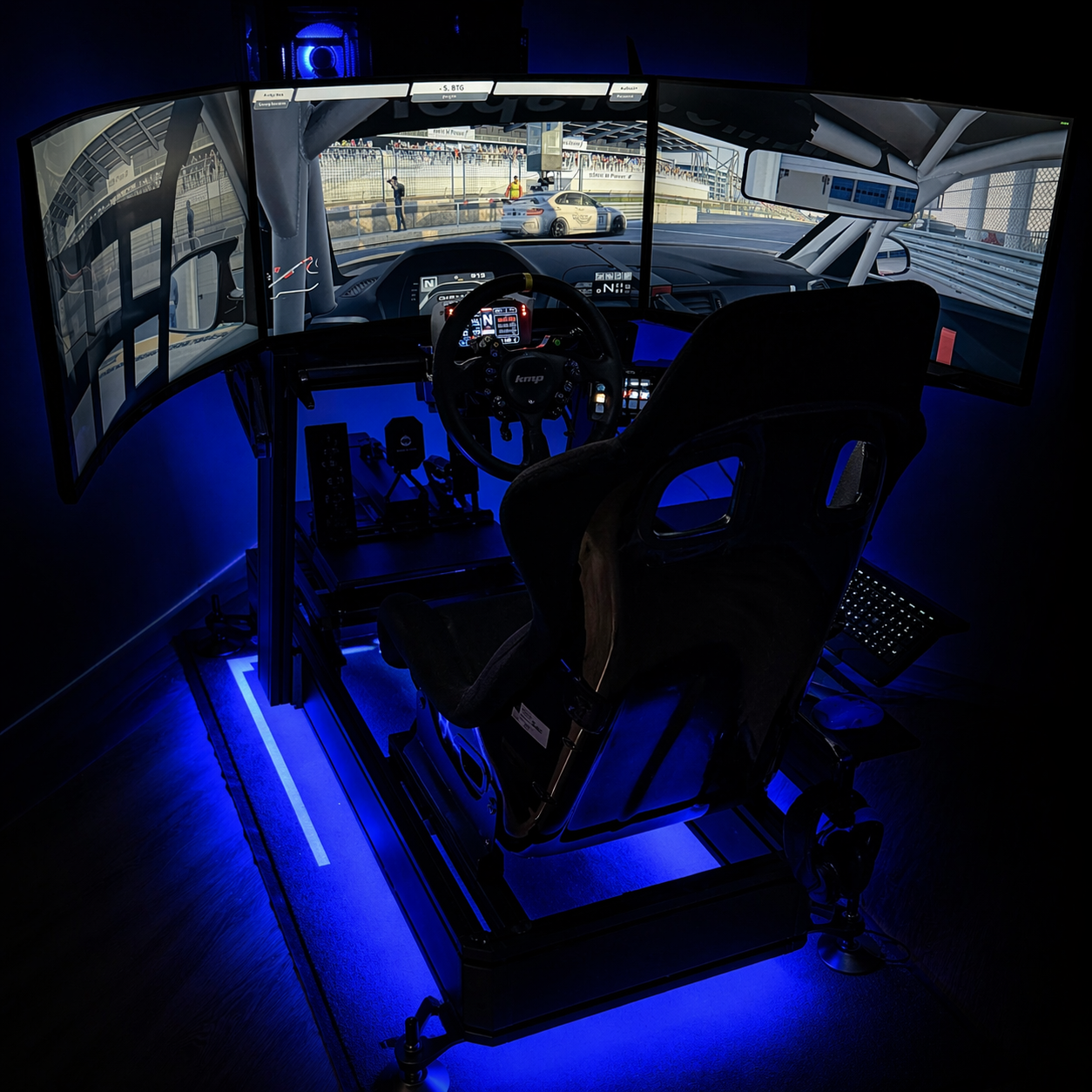 SimRacing Komplett Simulator ULTIMATE (Triple Screen) - Tim Heinemann Simulator