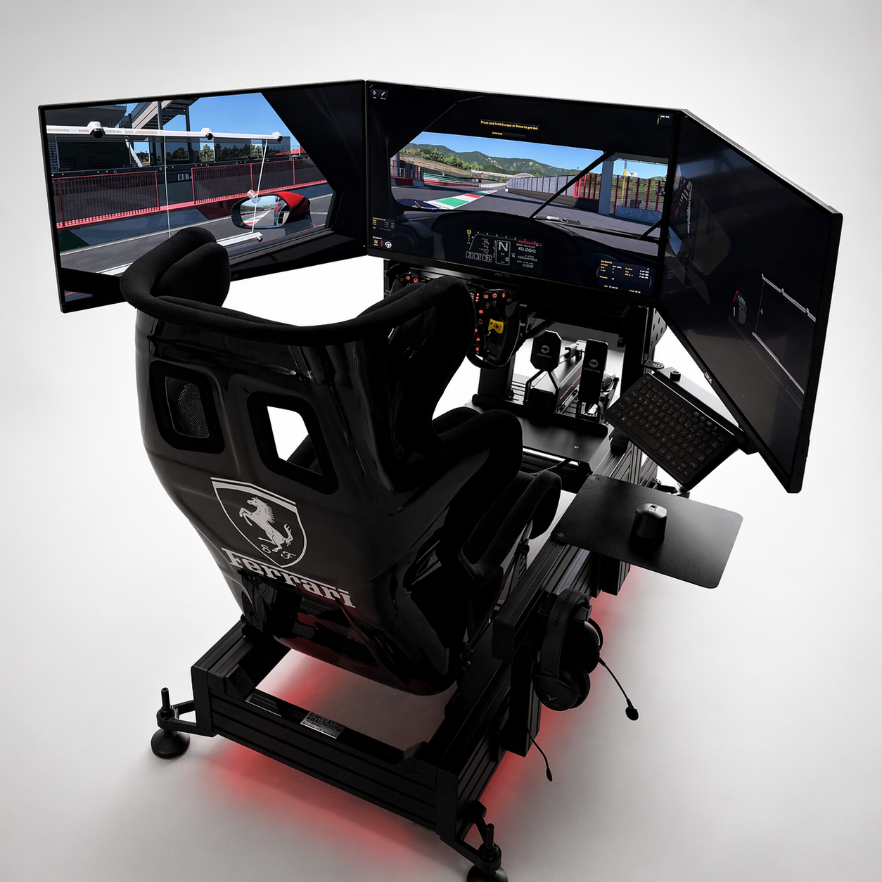 SimRacing Komplett Simulator ULTIMATE (Triple Screen) - Tim Heinemann Simulator