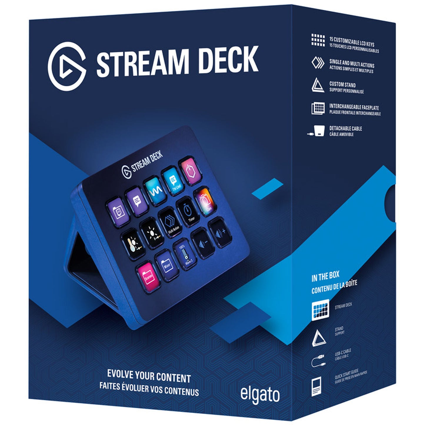 Elgato Stream Deck MK.2 SimRacing Mittelkonsole