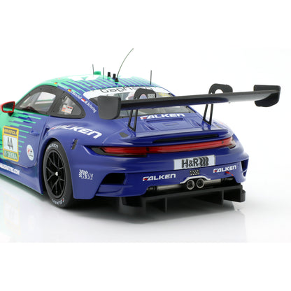 Modellauto Porsche 911 GT3 R (992) Falken #44 24h Nürburgring 2025 Ixo Maßstab 1:18