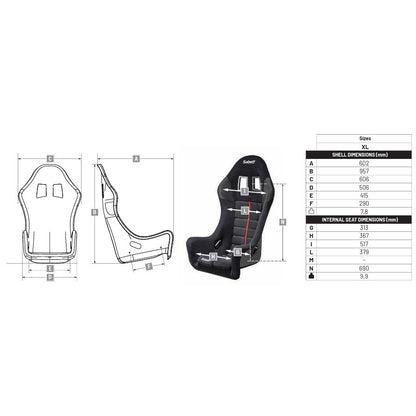 Sabelt Titan Max SimRacing Sitz