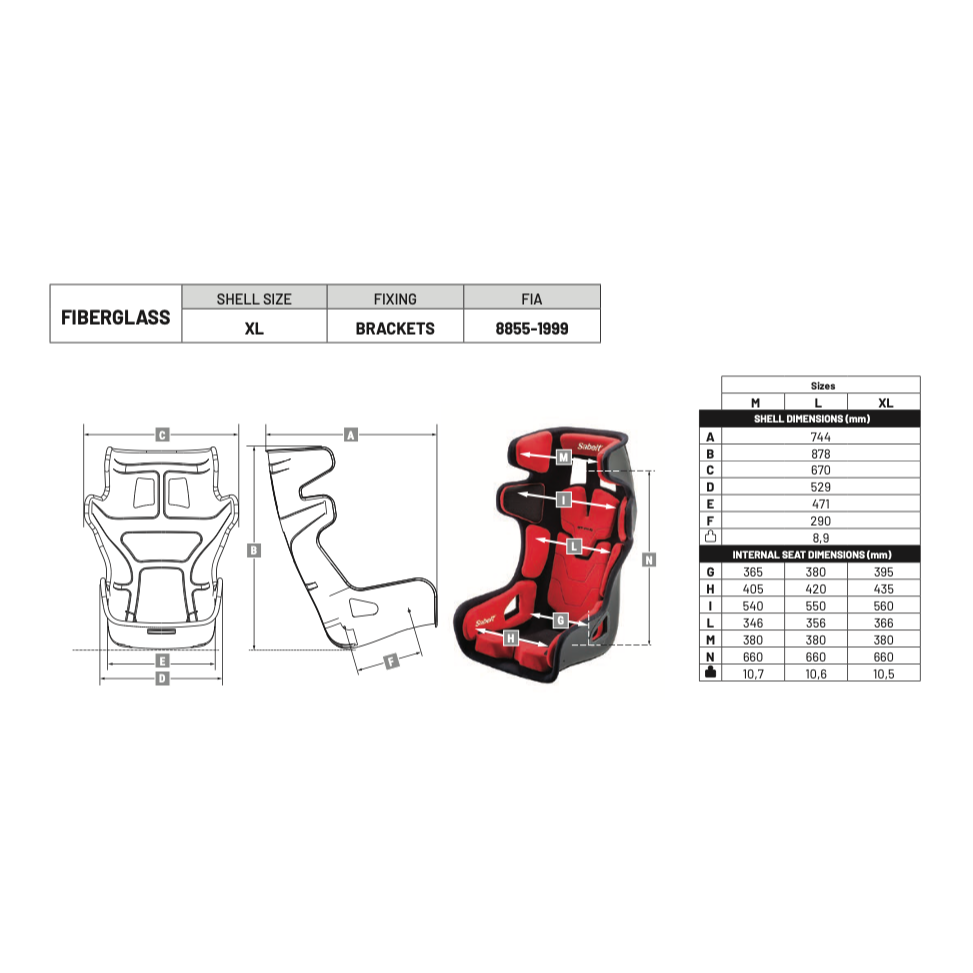 SimRacing Sitz Sabelt GT-PAD